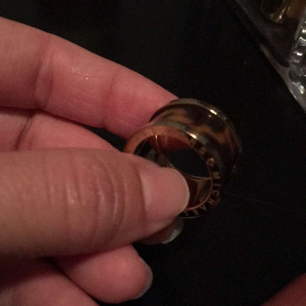 Michael Kors tortoise ring